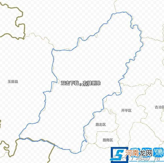 唐山市行政区划地图 唐山地图