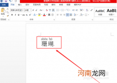如何打拼音 word文档如何打拼音