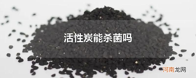 活性炭能杀菌吗