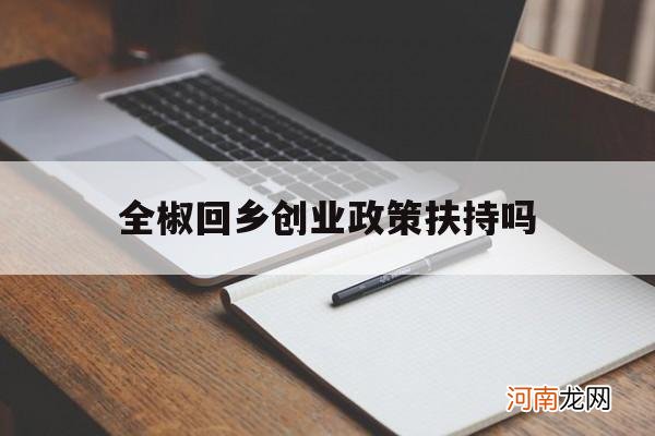 关于全椒回乡创业政策扶持吗的信息