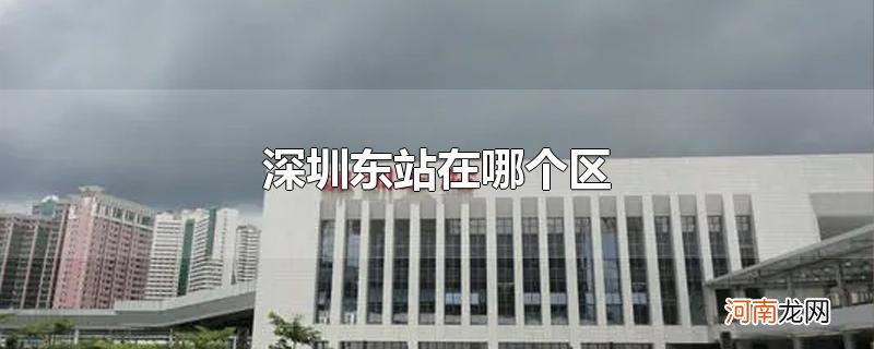 深圳东站在哪个区