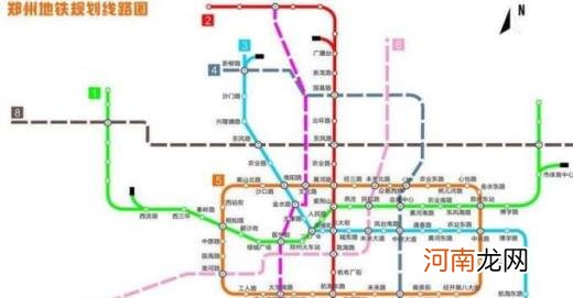 最新郑州地铁运行路线图 运行时刻表