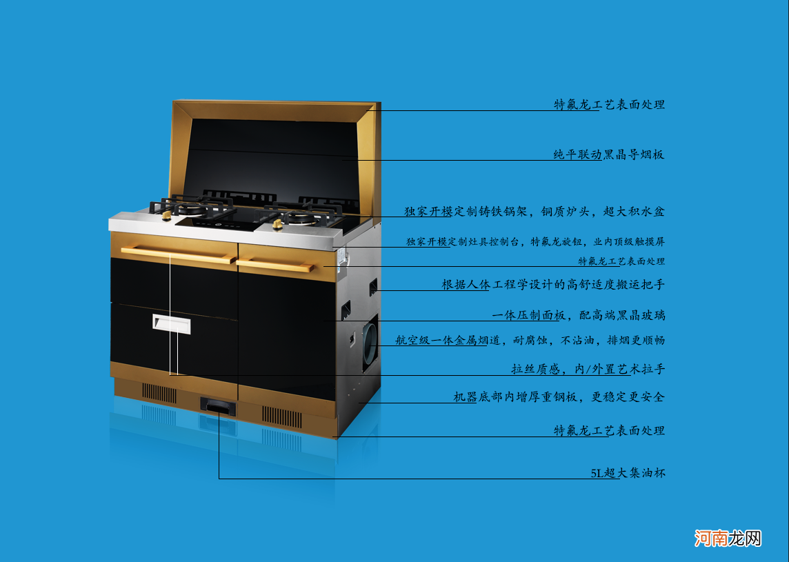 蓝炬星集成灶蒸烤一体机使用说明 蓝炬星v2集成灶使用说明书