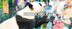 熊猫的文化意义