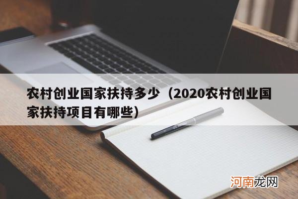 2020农村创业国家扶持项目有哪些 农村创业国家扶持多少