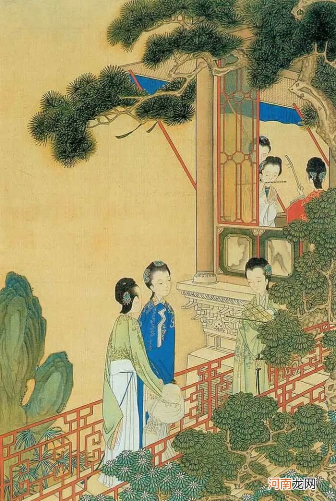 清朝士女画家笔下的“繁华与清雅”
