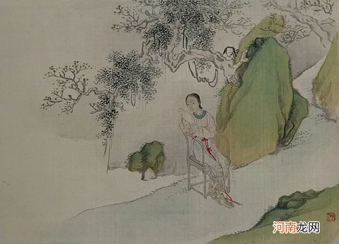 清朝士女画家笔下的“繁华与清雅”