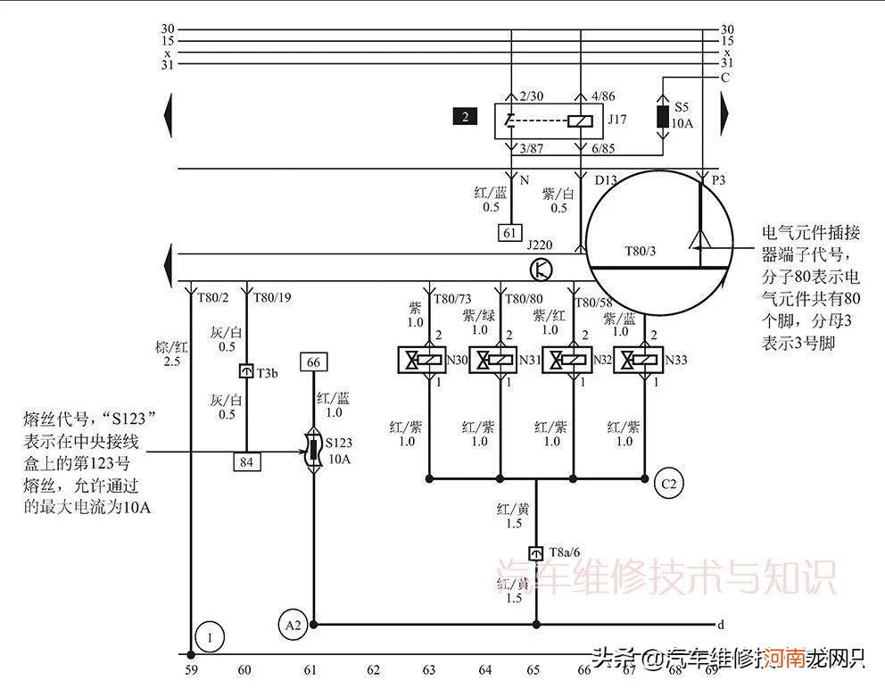 怎样读懂汽车电路图书籍 汽车电路图怎么看