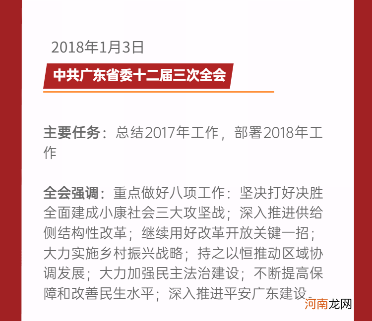 保藏丨十二届广东省委历次全会概览