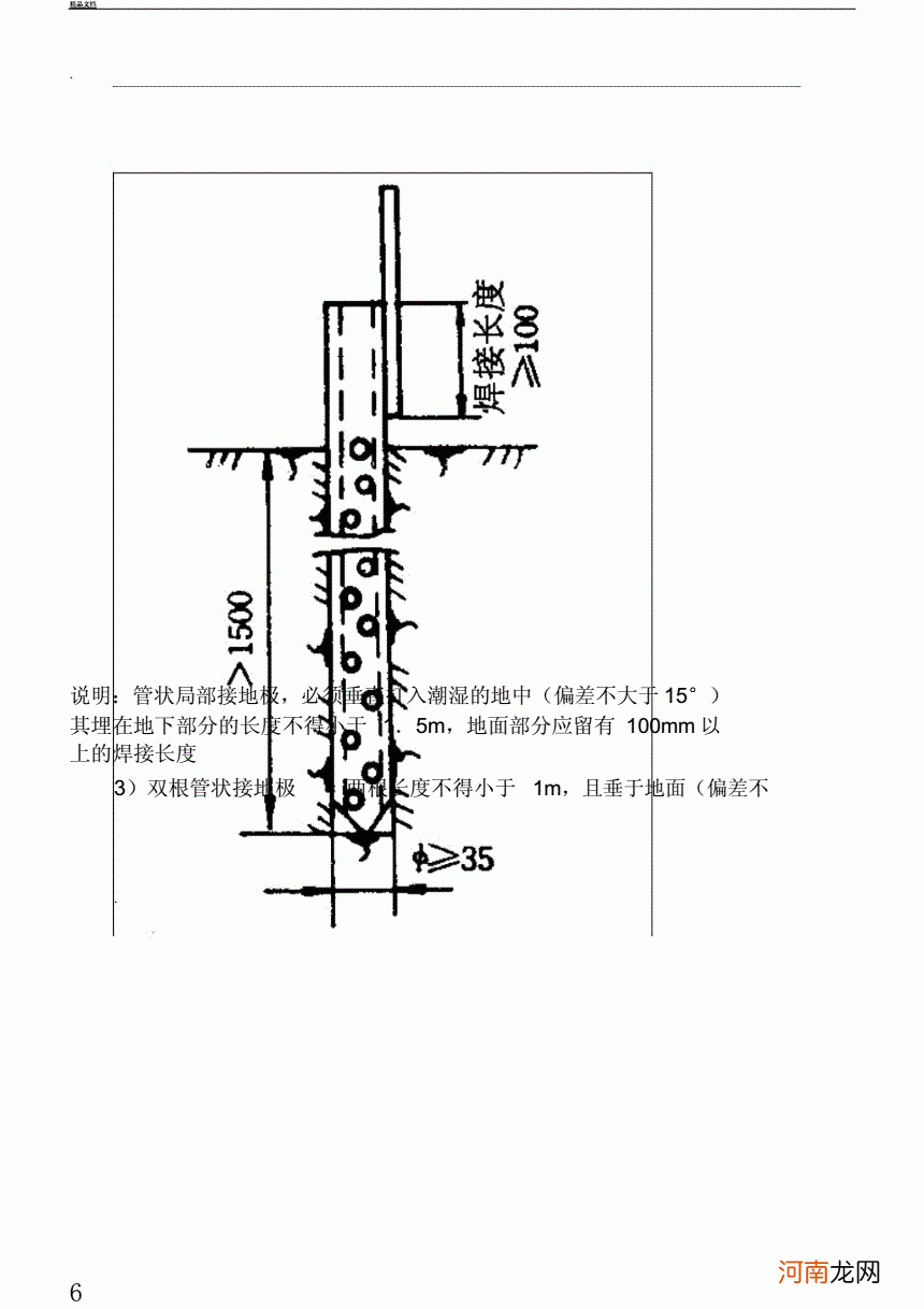 接地极一般多长 接地极规程