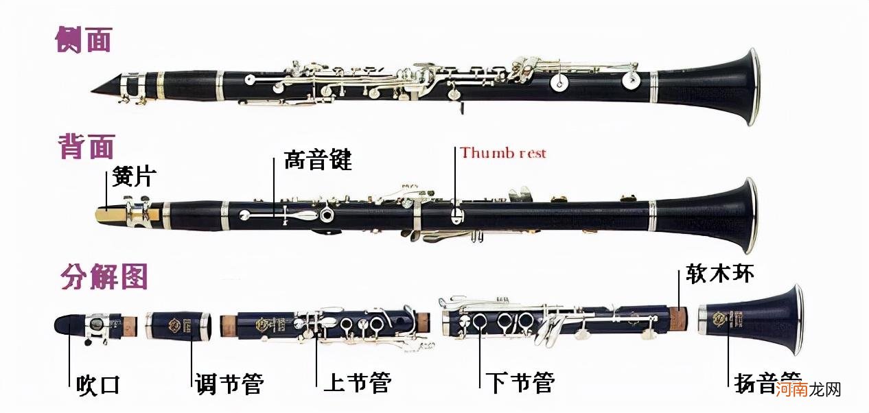 单簧管简单介绍及初学基本知识 黑管是什么乐器的名称