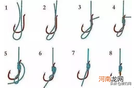 6种常见鱼钩绑法盘点 鱼钩怎么绑图解教程