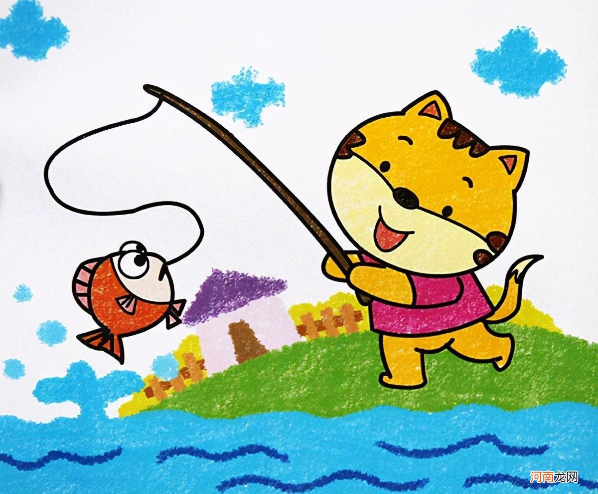 小猫钓鱼完整版 小猫钓鱼的故事原文
