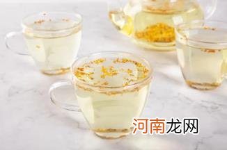 桂花从树上摘下来可以直接泡茶吗