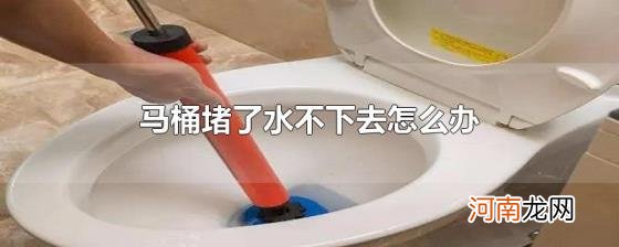 马桶堵了水不下去怎么办