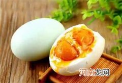 咸蛋为何多用鸭蛋制成