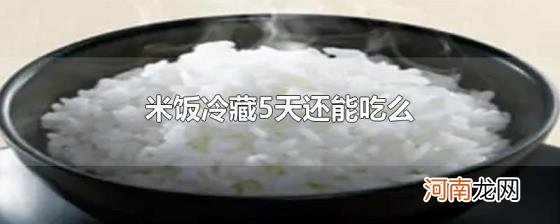 米饭冷藏5天还能吃么