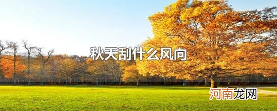 秋天刮什么风向