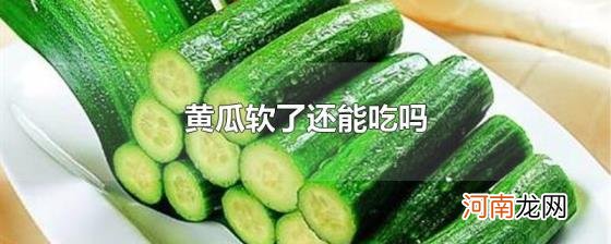 黄瓜软了还能吃吗