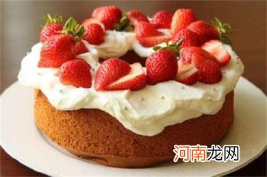 美味的草莓蛋糕这样制作