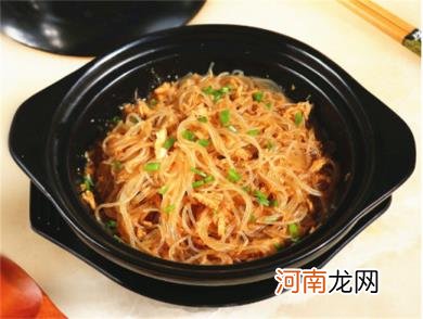 经典小吃，蟹肉炒粉丝这样制作